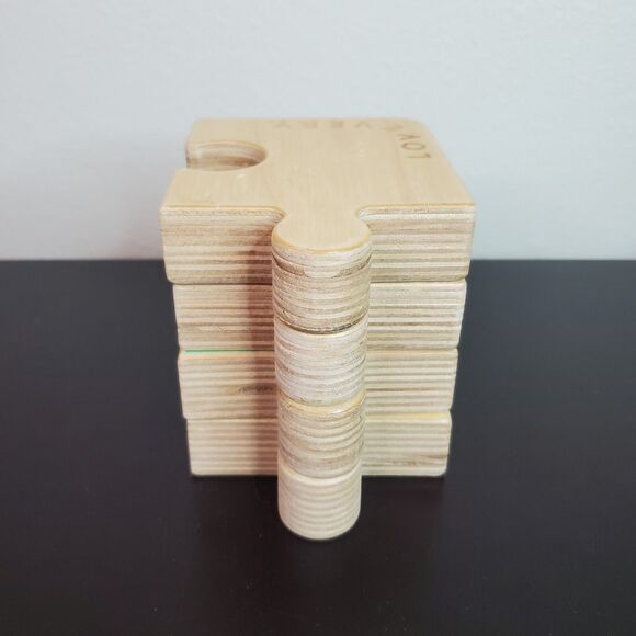 LOVEVERY | Chunky Wooden Jigsaw Puzzle From Companion Play Kit | 22-24 Month - Picture 4 of 16